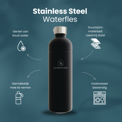 Stainless Steel Waterfles